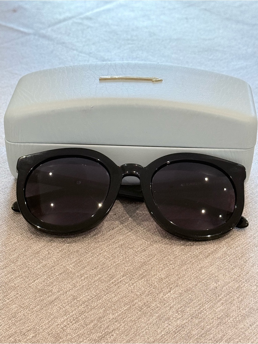 Karen Walker Super Duper Strength Sunglasses Black